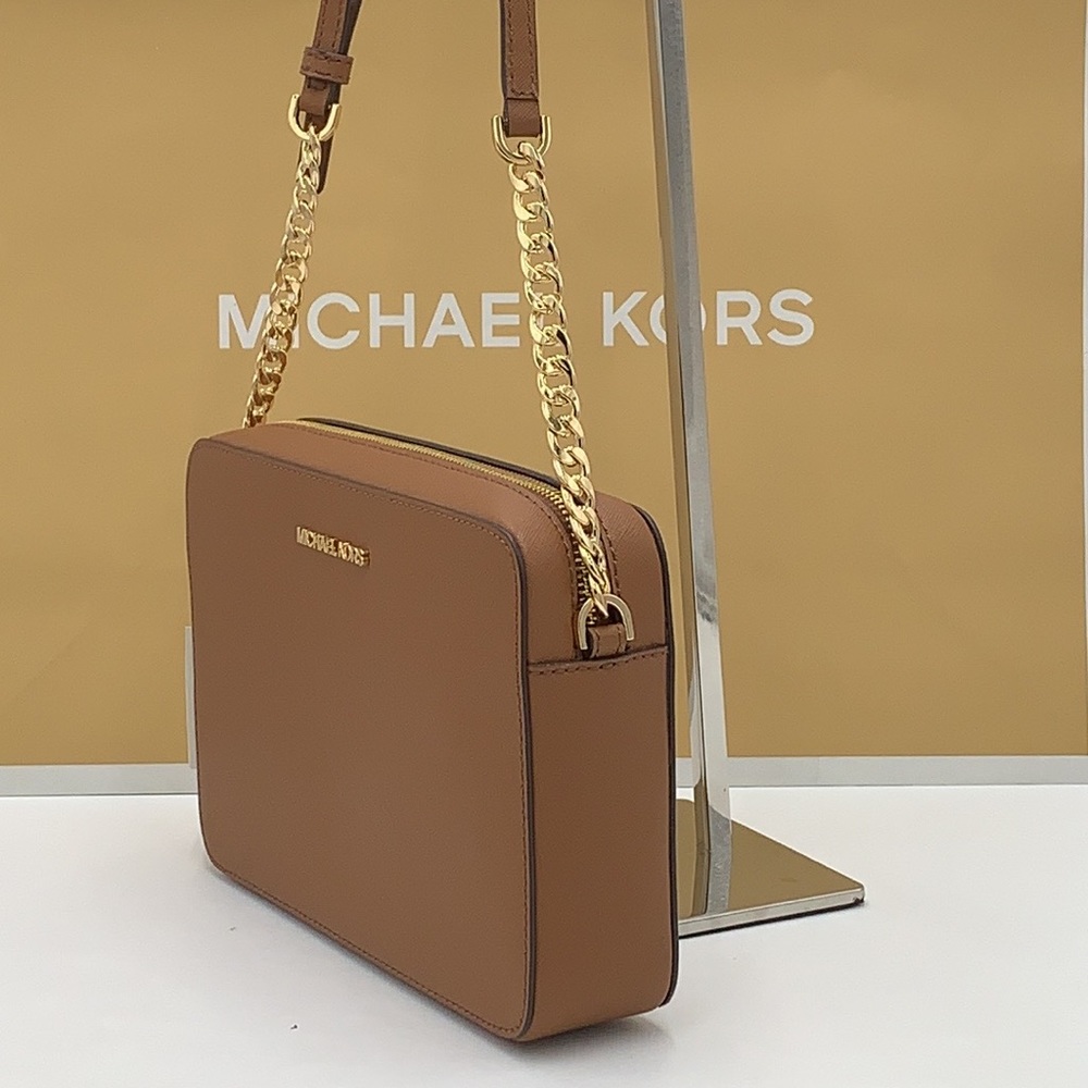 MICHAEL KORS LG EW CROSSBODY Bag Luggage - Picture 14 of 15